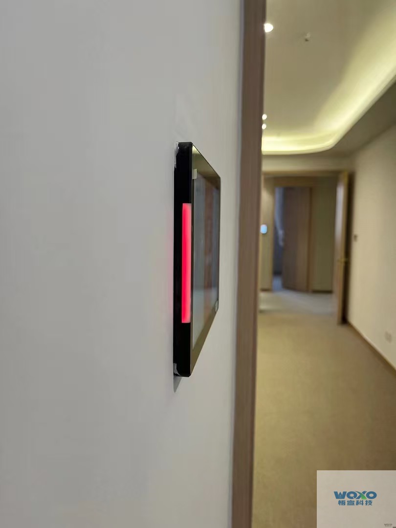 悟宣科技会议预约电子门牌：现代办公空间管理的智能化革新