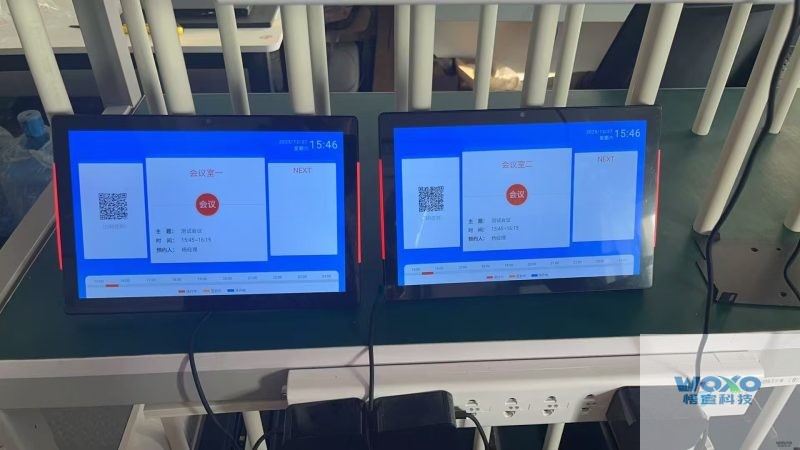 悟宣科技会议预约电子门牌：现代办公空间管理的智能化革新插图1