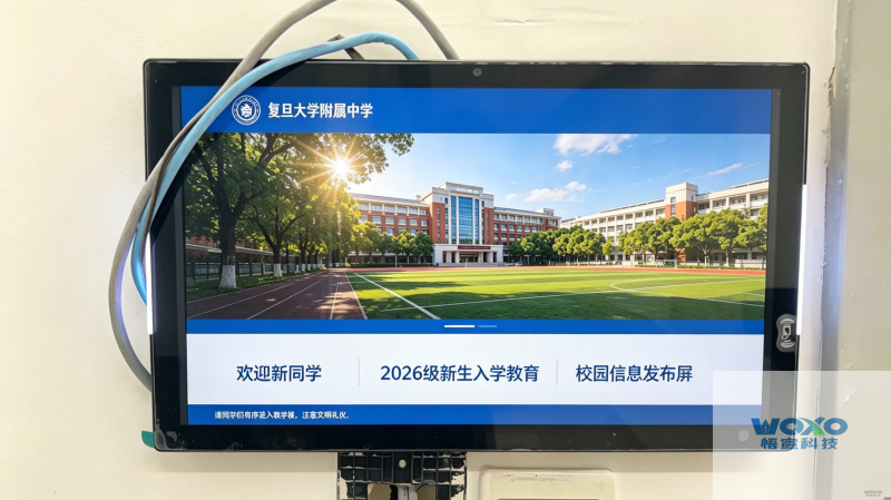 智慧电子门牌-复旦附中项目插图1